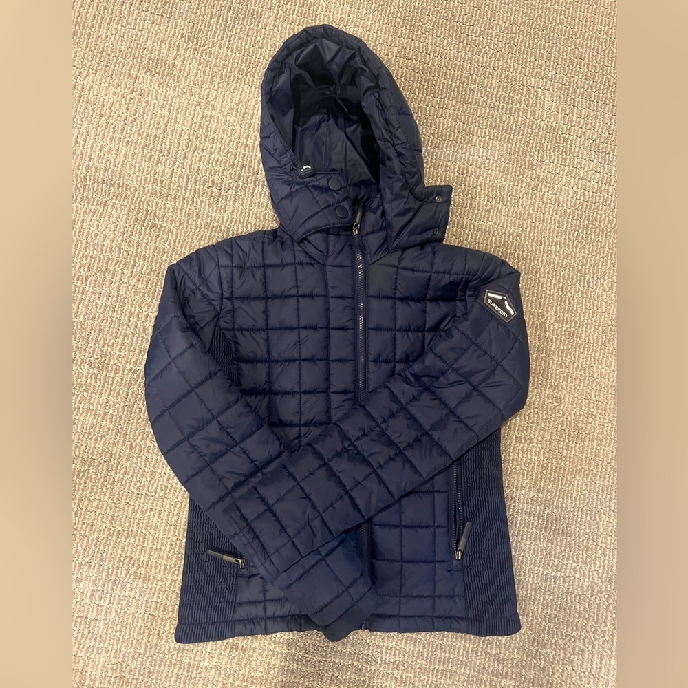 Superdry Quilted Hooded Jacket